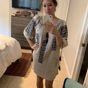 Zara boho hippie tassel dress